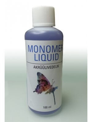 Akrüülivedelik - Monomer Blue Liquid 100ml.