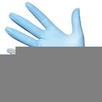 Перчатки нитриловые голубые 100шт.